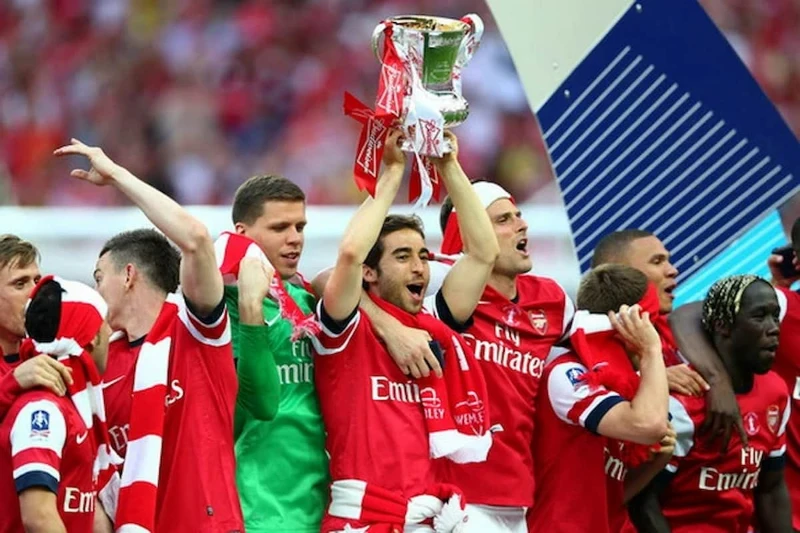 Arsenal là đội bóng vô địch FA cúp tới 14 lần nhiều nhất lịch sử giải đấu 